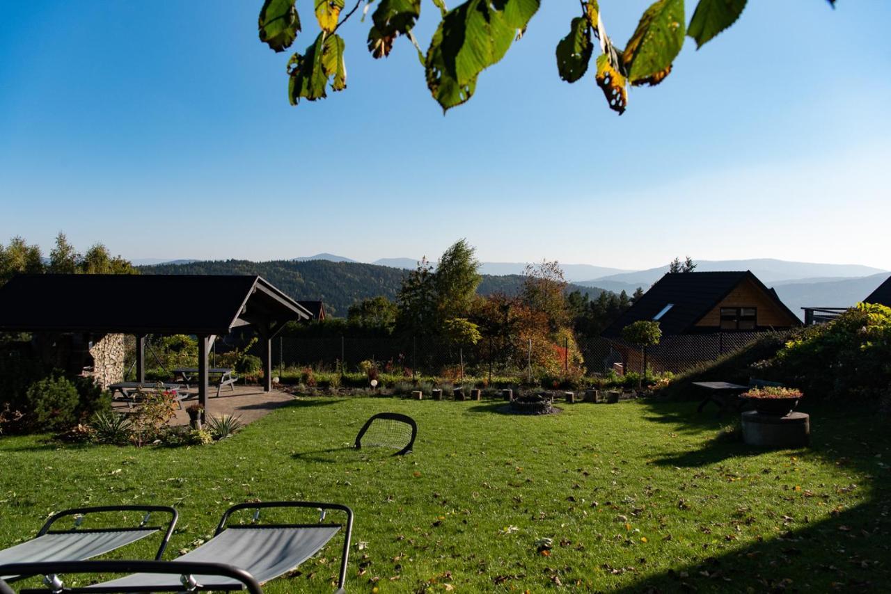 Domek W Gorach - Prywatne Jacuzzi, Sauna, Grota Solna - Panorama Chelm Ski&Spa Myslenice Luaran gambar